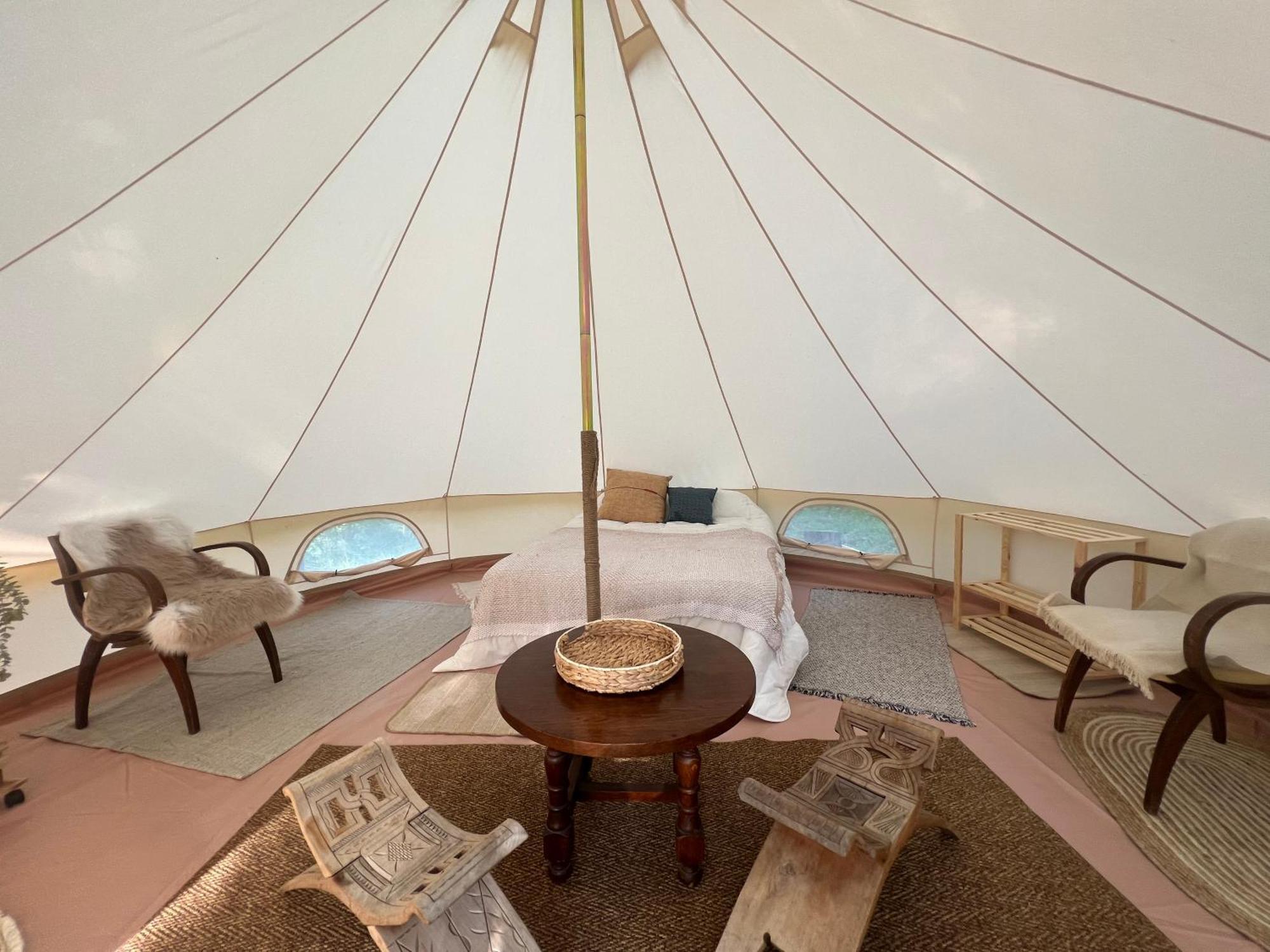 Tente Lodge En Pleine Nature Sumene ภายนอก รูปภาพ
