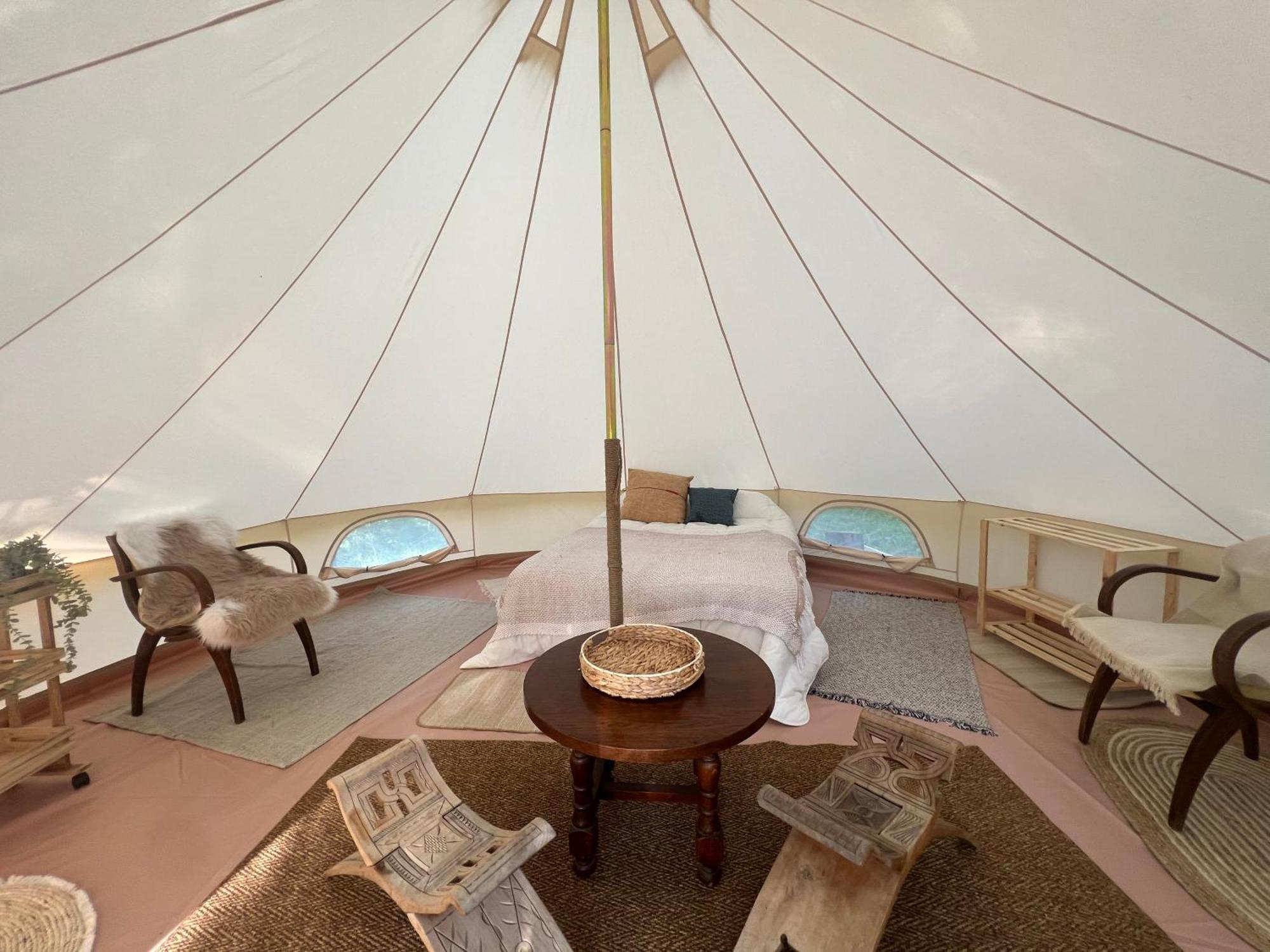 Tente Lodge En Pleine Nature Sumene ภายนอก รูปภาพ